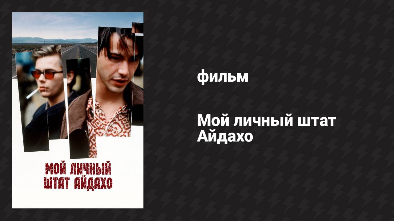 Мой личный штат Айдахо (фильм, 1991)